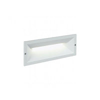 Segnapasso Incasso Chiuso Mask Alluminio E Termoplastica Bianco Led 12W 4000K