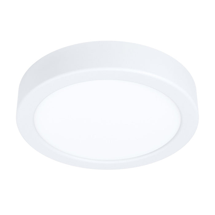 Plafoniera Moderna Fueva 5 Acciaio Bianco Led Integrato 11W 4000K Ip20