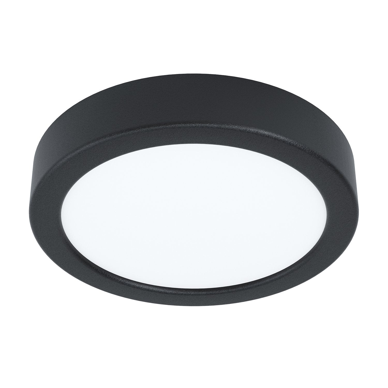 Plafoniera Moderna Fueva 5 Acciaio Nero Led Integrato 11W 4000K Ip20