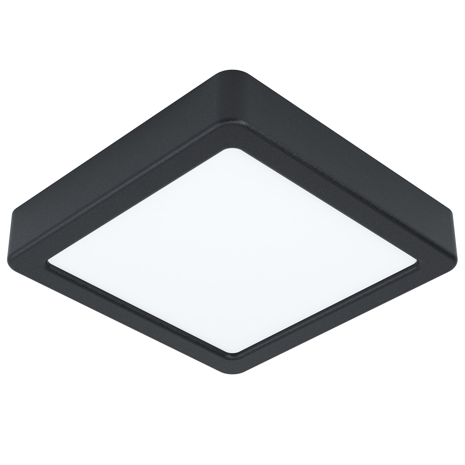 Plafoniera Moderna Fueva 5 In Acciaio Nero Led Integrato 11W 4000K Ip20