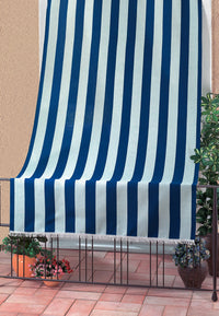 tenda da sole mod. rio cm.140x250 bianco/blu 99391