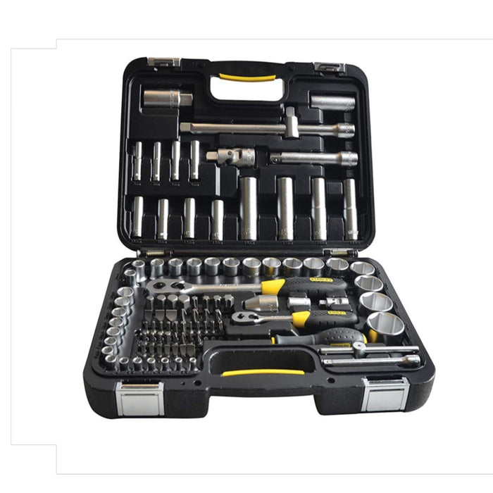 Set Chiavi a Bussola ed Accessori STANLEY 1/4" - 1/2" 