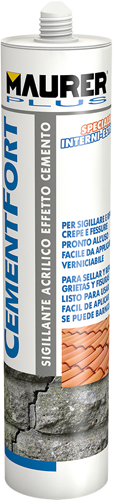 Sigillante acrilico effetto cemento cementfort maurer plus 300ml