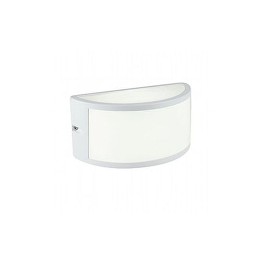 Applique Da Esterno Moderna Petit Alluminio E Termoplastica Bianco Led 10W 4000K