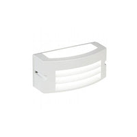 Applique Da Esterno Moderna Kobe Alluminio E Termoplastica Bianco Led 10W 4000K