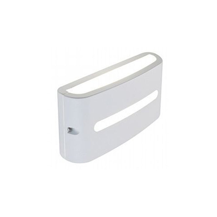 Applique Da Esterno Moderna Post Alluminio E Termoplastica Bianco Led 10W 4000K