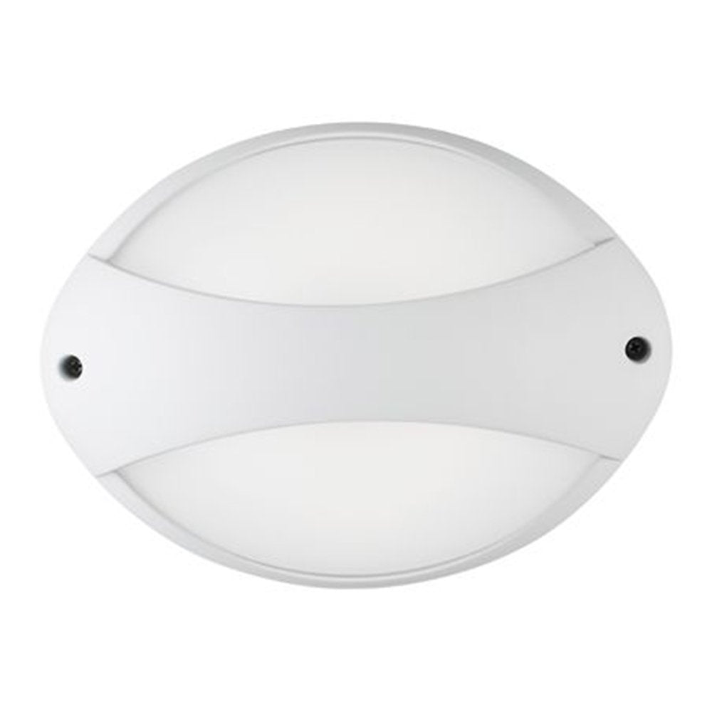 Applique Fascia Contemporanea Coconut Alluminio Bianco 1 Luce Led 7W 4000K