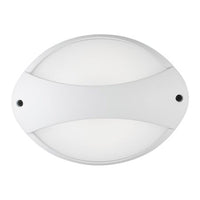 Applique Fascia Contemporanea Coconut Alluminio Bianco 1 Luce Led 7W 4000K