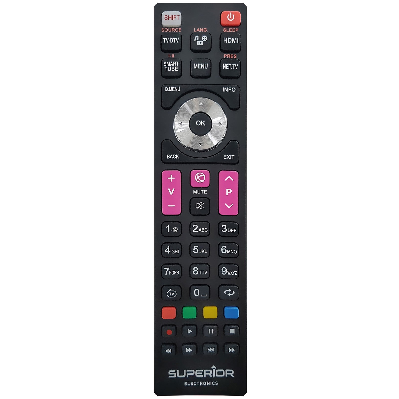 telecomando tv superior telefunken 99522