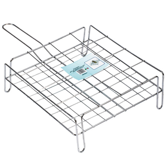 graticola cromata per carciofi cm. 30x30 99556