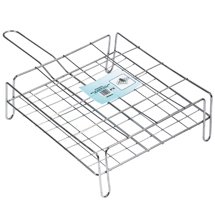 GRATICOLA CROMATA PER CARCIOFI CM. 30X30  PZ 1 