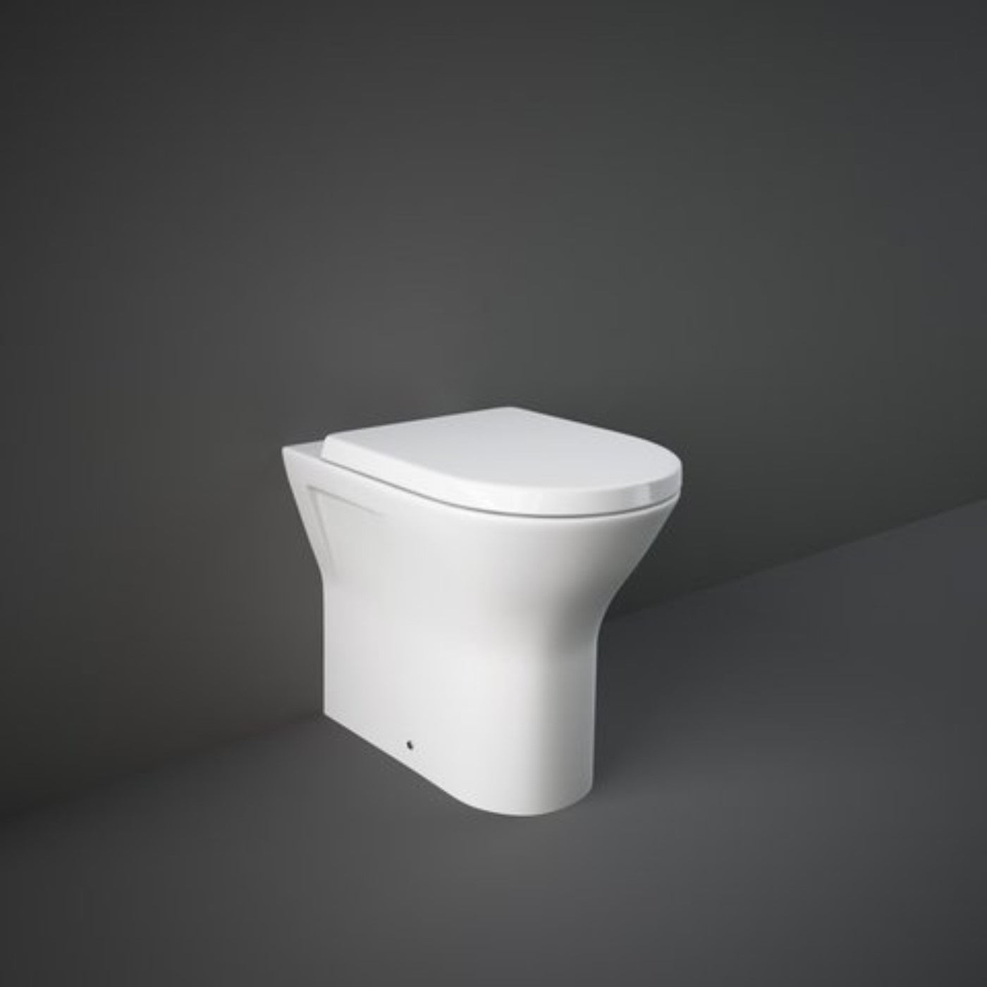 Vaso WC Rak Resort In Ceramica Scarico Universale e Sistema Rimless Sedile con Coperchio Originale