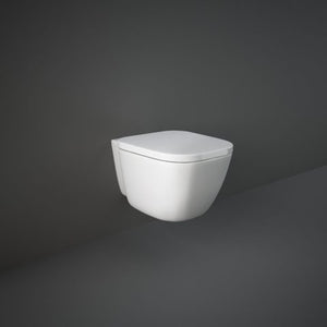 Vaso WC Sospeso Rak One In Ceramica Sedile con Coperchio Flat Rak One Originale