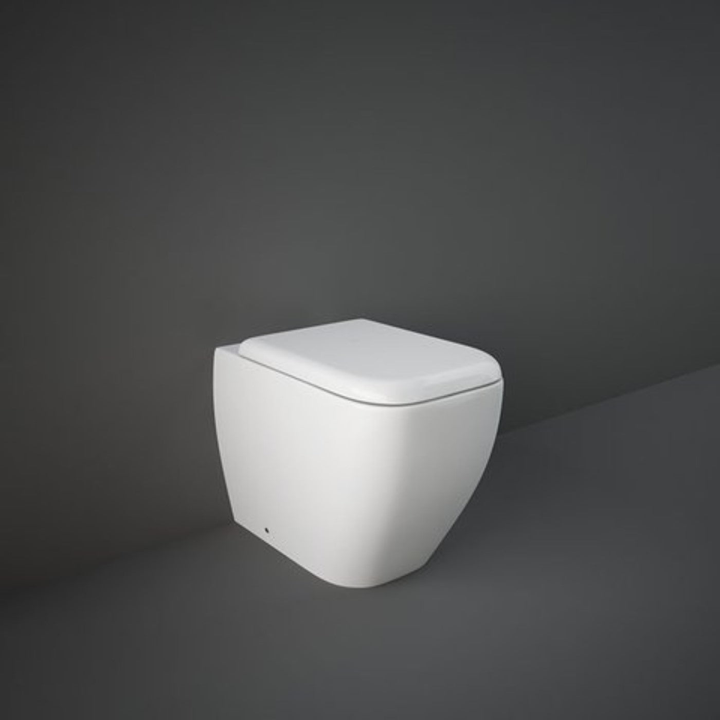 Vaso WC a Pavimento Filo Parete Rak Metropolitan In Ceramica Nessun Accessorio