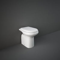 Vaso WC a Pavimento Rak Orient In Ceramica con Scarico a Terra Nessun Accessorio