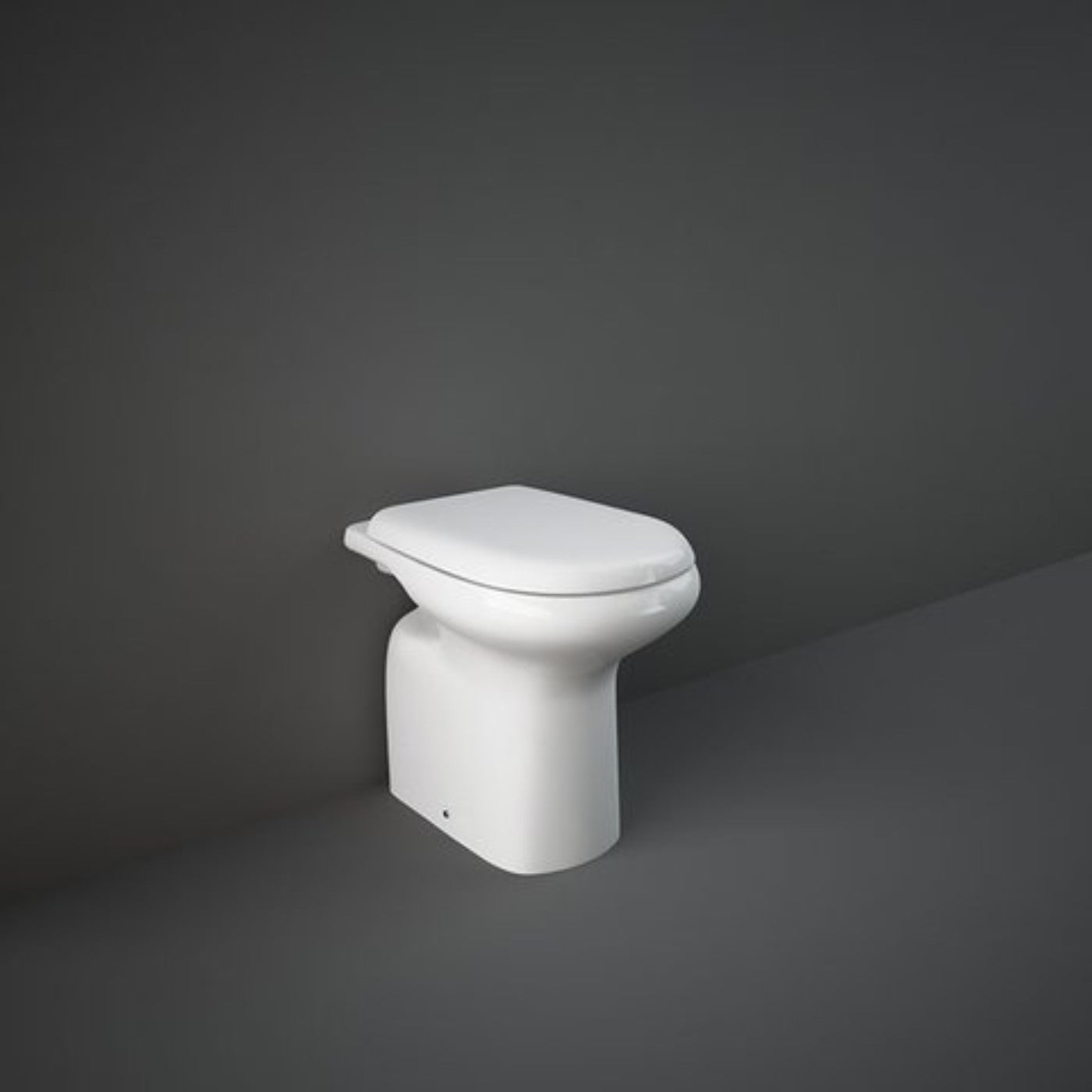 Vaso WC a Pavimento Rak Orient In Ceramica con Scarico a Terra Sedile con Coperchio Rak Orient Originale