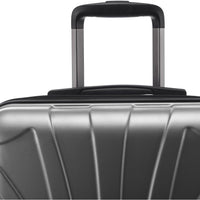 Set 3 Valigie Rigide Lugano con Ruote Easy Roll Trolley Bagaglio Viaggio Grigio