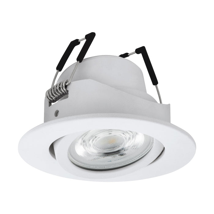 Faretto Ad Incasso Moderno Saliceto Z Alluminio Bianco Led Integrato 4,7W