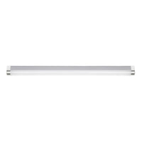 Applique Contemporanea Tragacete 1 Policarbonato Argento Led Integrato 15,5W