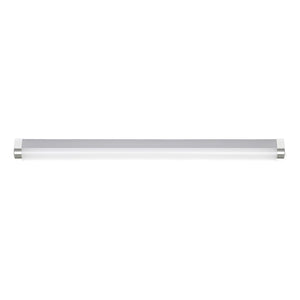 Applique Contemporanea Tragacete 1 Policarbonato Argento Led Integrato 15,5W