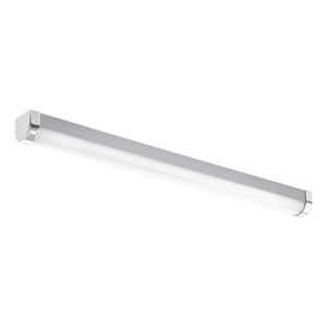 Applique Contemporanea Tragacete 1 Policarbonato Argento Led Integrato 15,5W