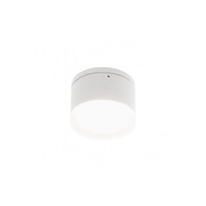 Applique Da Esterno Moderna Ring Alluminio E Termoplastica Bianco Led 8W 4000K