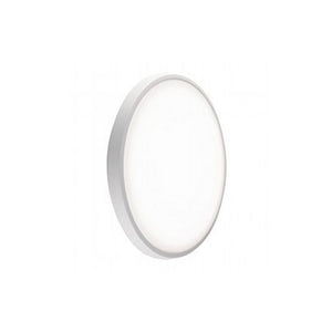 Plafoniera Da Esterno Electra Alluminio E Termoplastica Bianco Led 28W 4000K