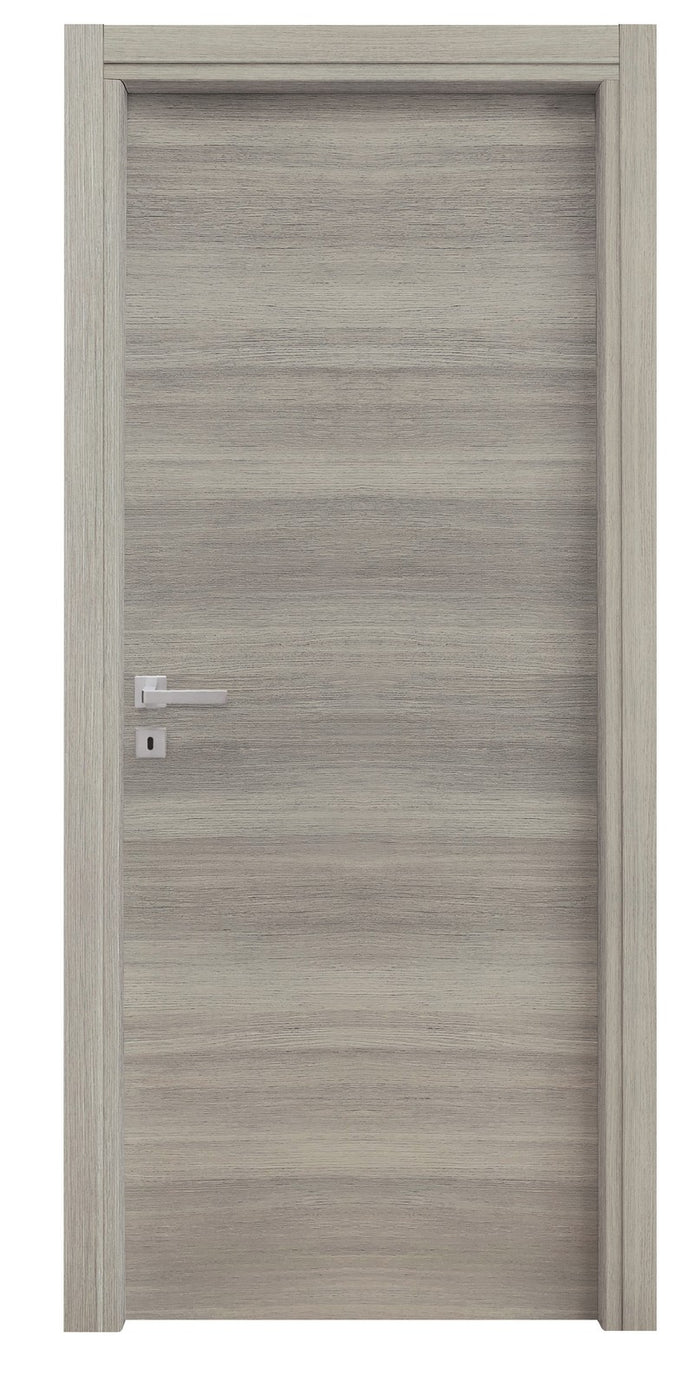 Porta Mod.Microtec Rovere Grigio Cm.210X80