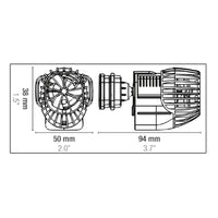 Sicce xstream e pompa di movimento per acquari marini e dolci con mini controller da 3000 a 8500 l/h