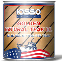 Iosso golden natural teak oil olio per teak litri 0,750