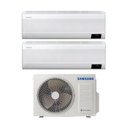 Climatizzatore Condizionatore Dual Split Inverter Samsung Serie Windfree Avant 9000+18000 btu con AJ050TXJ2KG A+++ Wi-Fi 9+18 R-32 - NOVITA'