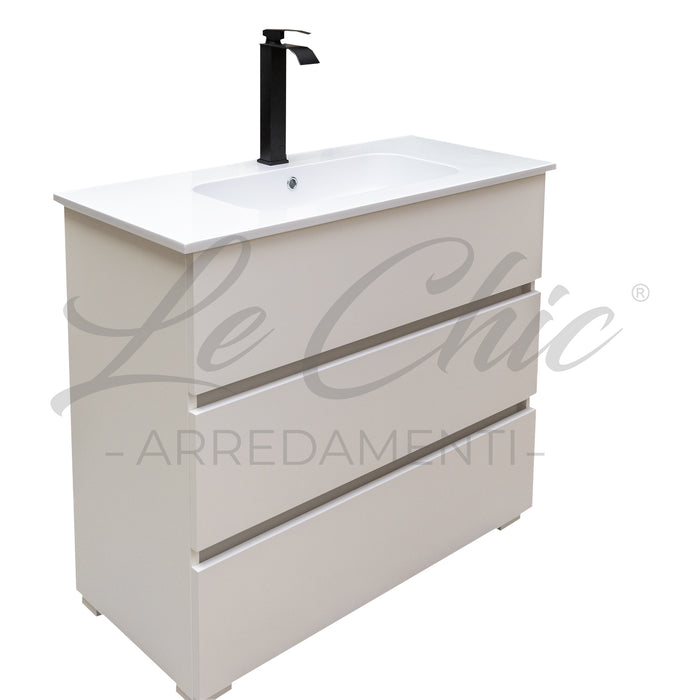 Mobile bagno moderno Perla - 100 cm