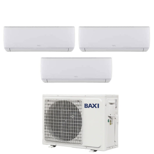 Climatizzatore Condizionatore Baxi Trial Split Inverter serie ASTRA 9+9+12 con LSGT70-3M R-32 Wi-Fi Optional 9000+9000+12000 - Novità