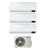 Climatizzatore Condizionatore Trial Split Inverter Samsung Serie Windfree Avant 9000+9000+9000 btu con AJ068TXJ3KG A++ Wi-Fi 9+9+9 R-32 - NOVITA'