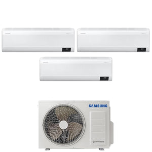 Climatizzatore Condizionatore Samsung Trial Split Inverter serie WINDFREE ELITE 9+9+9 con AJ052TXJ3KG/EU R-32 Wi-Fi integrato 9000+9000+9000