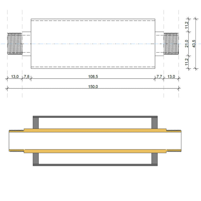 Dispositivo anticalcare elettromagnetico acquavib 1/2