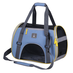 Zu e lu trasportino per cani alor denim medium fino 6 kg