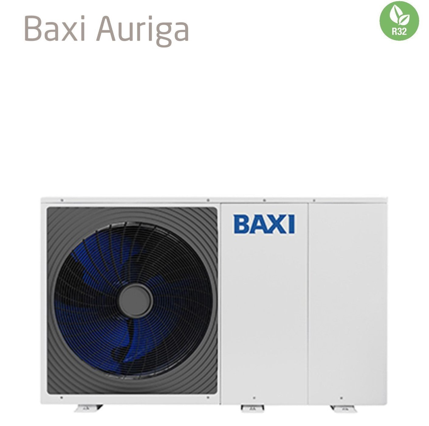 Pompa di Calore Aria-Acqua Monoblocco Inverter Baxi AURIGA 12T-A R-32 Trifase A7794578 con Pannello di Comando Remoto Incluso - Novità