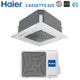 Climatizzatore Condizionatore Haier Cassetta a 4 Vie Inverter serie Cassette620 12000 Btu AB35S2SC2FA R-32 Wi-Fi Optional con Pannello Incluso Comando a filo Haier YR-E16B