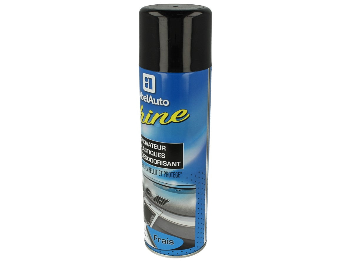 ABEL Auto SHINE Lucida Cruscotto Rinnovatore Plastiche Interne Con Deodorante Fresh Fragranza Lunga Durata 8 Giorni 500ml