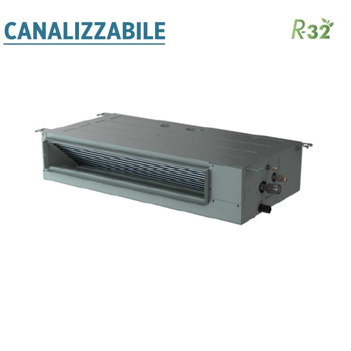 Climatizzatore Condizionatore Hisense Dual Split Inverter Canalizzato Canalizzabile 12+18 con 4AMW81U4RAA R-32 Wi-Fi Optional 12000+18000 Con Telecomando di Serie e Cablato Incluso