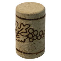 TAPPO PER VINO SEMISINTETICO 'TECNOCORK' mm 24 x 42 supercork cf. 100 pz -