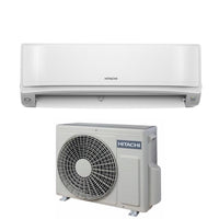 Climatizzatore Condizionatore Hitachi Inverter serie AIRHOME 600 9000 Btu RAK-VJ25RHAE + RAC-VJ25WHAE R-32 Wi-Fi Integrato