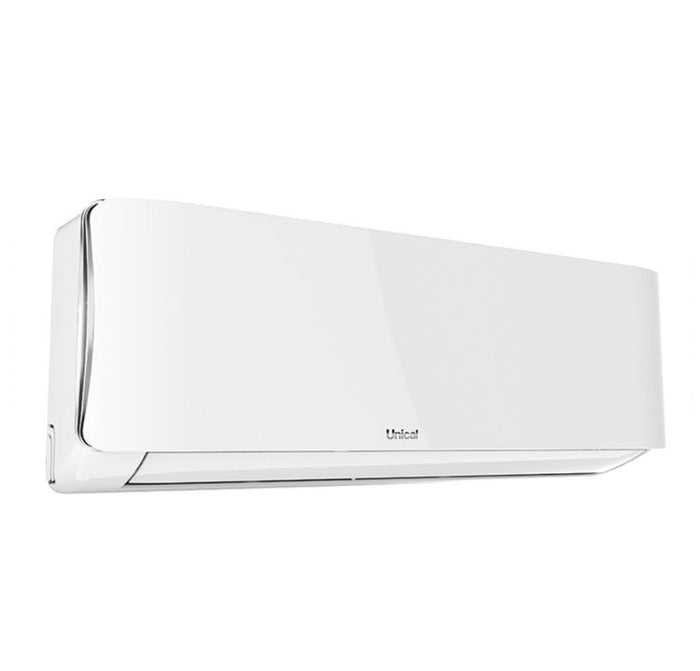 Climatizzatore Condizionatore Unical Dual Split Inverter serie AIR CRISTAL 10+18 con KMX4 28HE R-32 Wi-Fi Optional 10000+18000