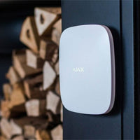 AJAX AJ-HUBPLUS-W AJHUBP-W Unità centrale intelligente plus wireless Jeweller 868MHz connettività WIFI/3G DUAL SIM/ETHERNET colore bianco 11795