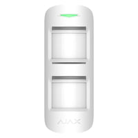 AJAX AJMPO MotionProtect Outdoor Rilevatore di movimento wireless 868MHz da esterno con anti-mascheramento avanzato e immunità agli animali domestici bianco AJ12895