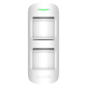 AJAX AJMPO MotionProtect Outdoor Rilevatore di movimento wireless 868MHz da esterno con anti-mascheramento avanzato e immunità agli animali domestici bianco AJ12895