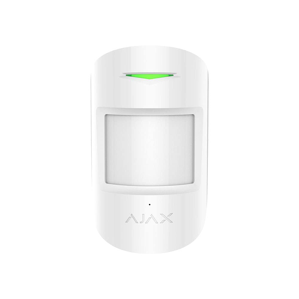 AJAX MotionProtect Plus AJMPP Rilevatore volumetrico con sensore a microonde wireless 868MHz con immunità agli animali domestici colore bianco AJ8227