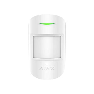 AJAX MotionProtect Plus AJMPP Rilevatore volumetrico con sensore a microonde wireless 868MHz con immunità agli animali domestici colore bianco AJ8227