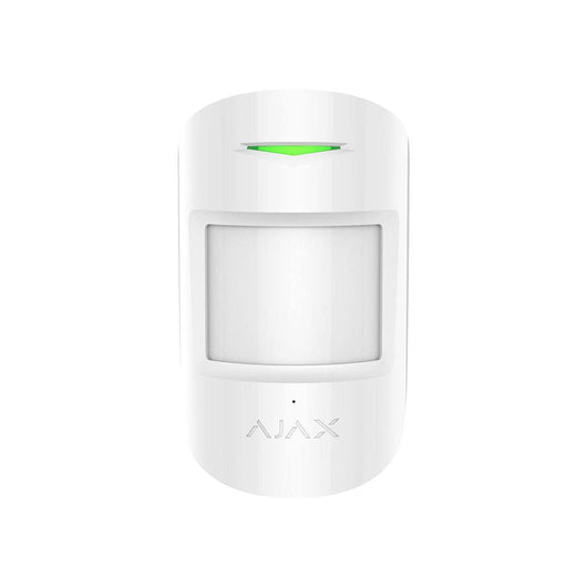 AJAX MotionProtect Plus AJMPP Rilevatore volumetrico con sensore a microonde wireless 868MHz con immunità agli animali domestici colore bianco AJ8227